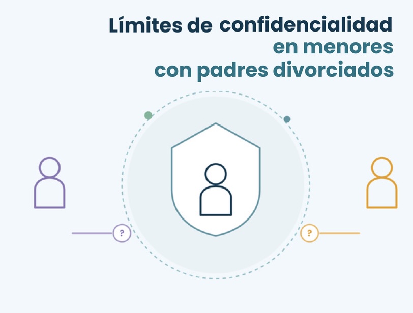 Límites de la confidencialidad en menores con padres divorciados