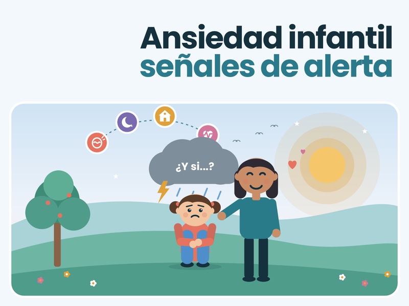 Ansiedad infantil: señales que los padres no deberían pasar por alto