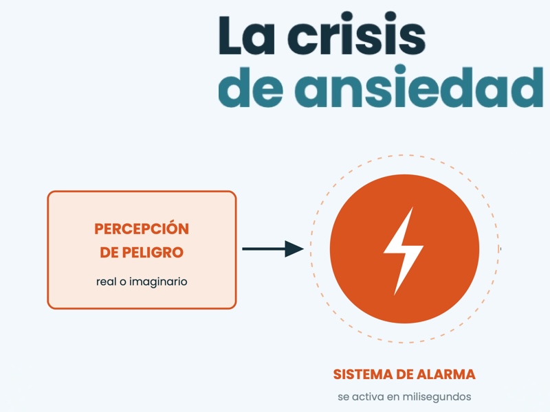 Crisis de ansiedad: Explicación del círculo vicioso del pánico
