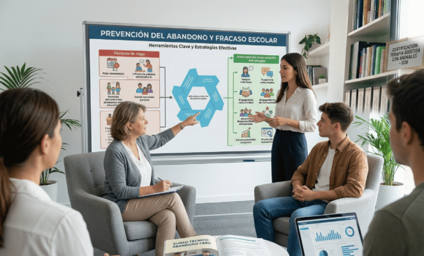 Curso sobre prevención del abandono y fracaso escolar
