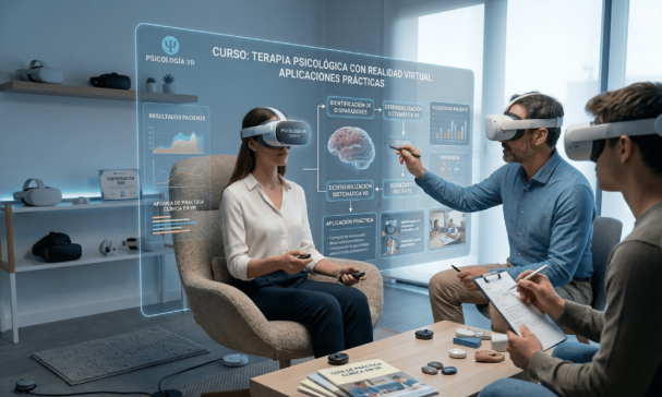 Curso de terapia psicológica con realidad virtual: aplicacaciones prácticas